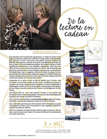 De la lecture en cadeau