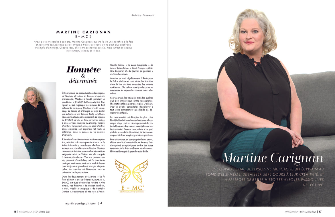 Spécial Femme - Martine Carignan
